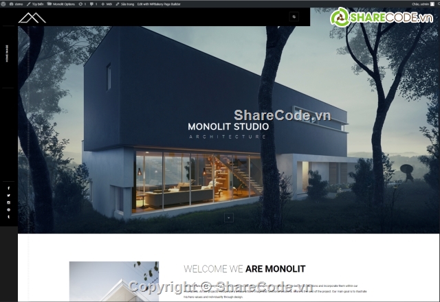 Monolit,Theme monolit,Responsive WordPress Theme,Architecture WordPress,Monolit – Theme WordPress